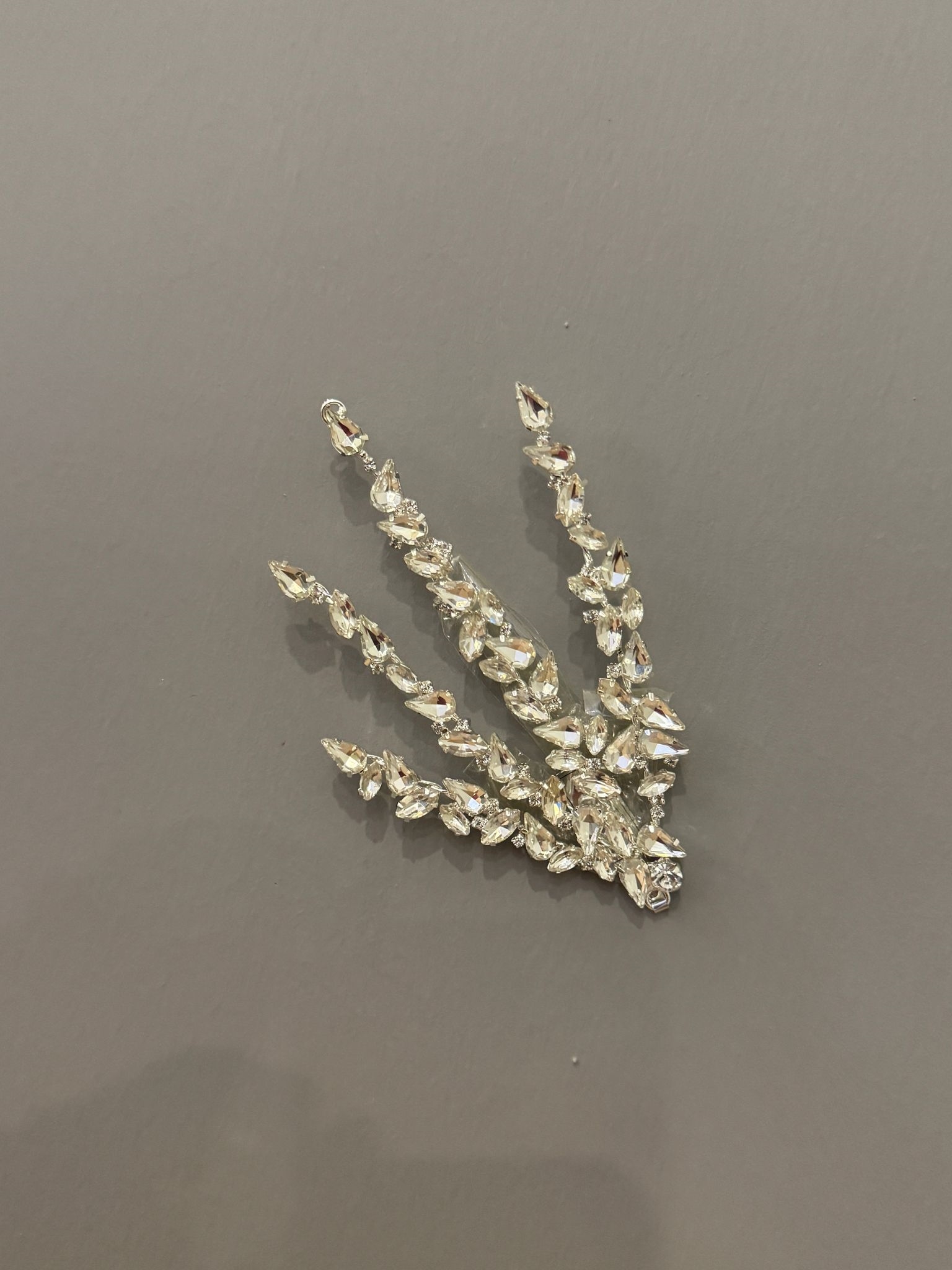  Swarovski Yan Gelin Tokası 1 Adat rat017